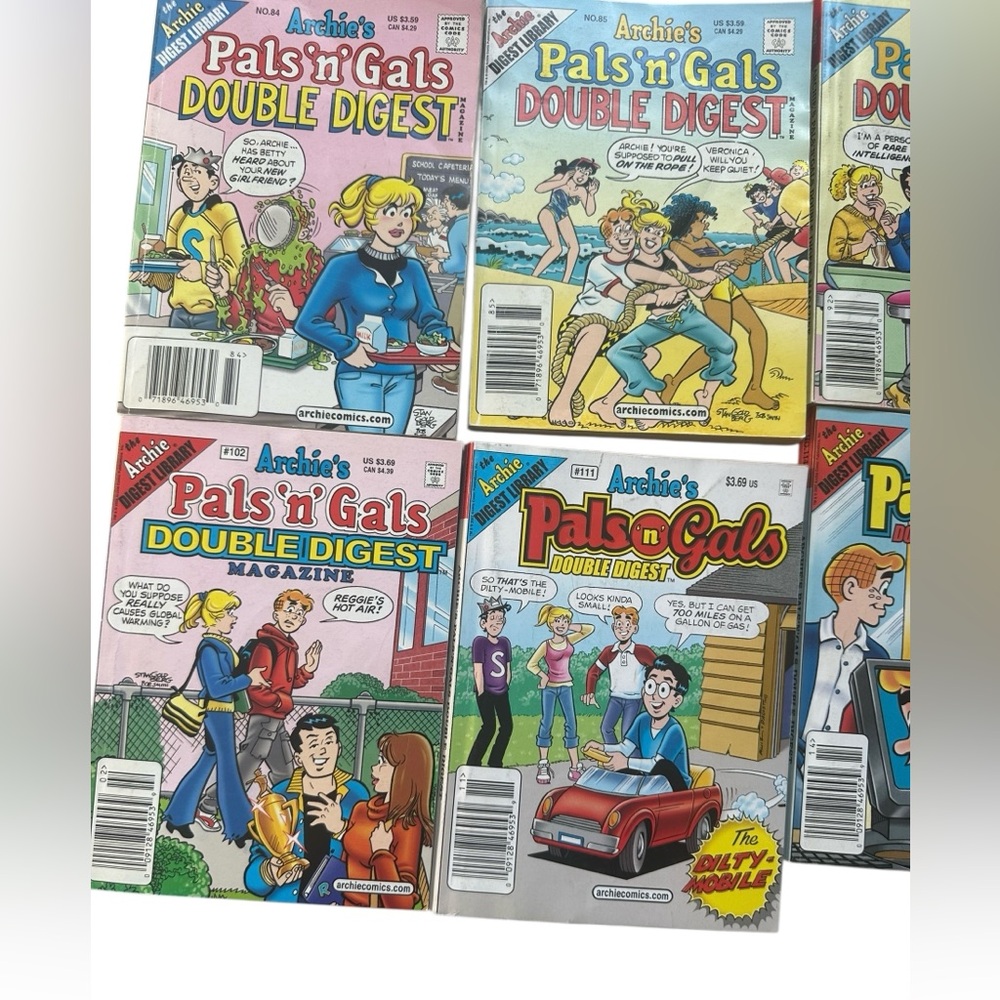 Archie’s Pals ‘n’ Gals Double Digest Comic Book Collection - Picture 5 of 5
